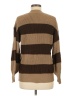 Fashion Nova 100% Acrylic Stripes Brown Pullover Sweater Size M - photo 2