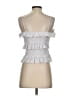 Do & Be 100% Polyester Silver Sleeveless Blouse Size S - photo 2