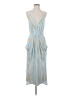 BCBGeneration Stripes Blue Cocktail Dress Size S - photo 1