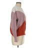 Sophie Rue Color Block Burgundy Pullover Sweater Size M - photo 4