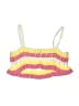 Monnalisa Yellow Pink Tank Top Size XS (estimated, youth) - photo 1