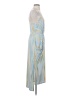 BCBGeneration Stripes Blue Cocktail Dress Size S - photo 4