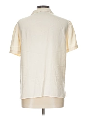 Liz Claiborne Collection Short Sleeve Silk Top (view 2)