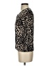 Halogen Animal Print Black 3/4 Sleeve Top Size XXS - photo 5