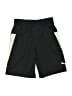Puma 100% Polyester Color Block Black Athletic Shorts Size 6 - photo 1