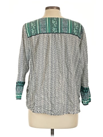 Lucky Brand 3/4 Sleeve Blouse (view 2)