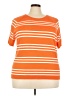 Talbots Orange Short Sleeve Top Size 3X - photo 1