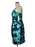 Eliza J 100% Polyester Tropical Blue Cocktail Dress Size 12 - photo 5