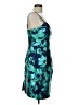 Eliza J 100% Polyester Tropical Blue Cocktail Dress Size 12 - photo 4