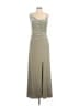 REVELRY 100% Polyester Silver Cocktail Dress Size 10 - photo 1