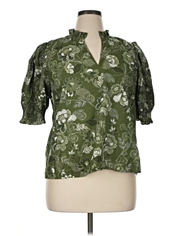 Sugarlips 3/4 Sleeve Blouse (view 1)