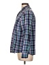 Gap Outlet Plaid Blue Long Sleeve Button-Down Shirt Size L - photo 5