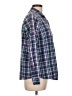 Gap Outlet Plaid Blue Long Sleeve Button-Down Shirt Size L - photo 4
