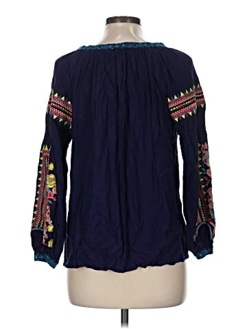 Solitaire Long Sleeve Blouse (view 2)