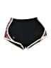 Justice 100% Polyester Hearts Black Athletic Shorts Size 10 - photo 1