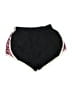 Justice 100% Polyester Hearts Black Athletic Shorts Size 10 - photo 2