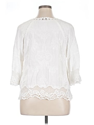 Democracy 3/4 Sleeve Blouse (view 2)