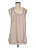 Sis Sis 100% Polyester Tan Sleeveless Blouse One size - photo 1