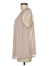 Sis Sis 100% Polyester Tan Sleeveless Blouse One size - photo 5