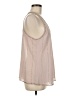 Sis Sis 100% Polyester Tan Sleeveless Blouse One size - photo 4
