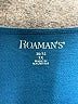 Roaman's 100% Cotton Blue 3/4 Sleeve Top Size 30 (3X) - photo 7