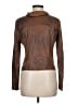 Cato Brown Long Sleeve Blouse Size 6 - photo 2