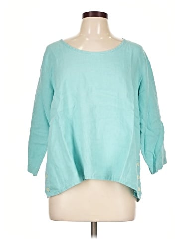 Flax 3/4 Sleeve Top (view 1)