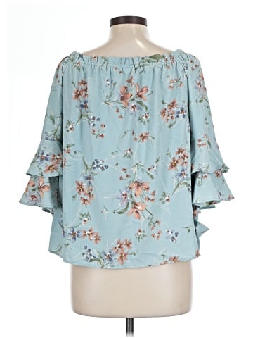 Vine & Love 3/4 Sleeve Blouse (view 2)