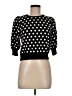 Zara 100% Polymide Polka Dots Black Pullover Sweater Size M - photo 1