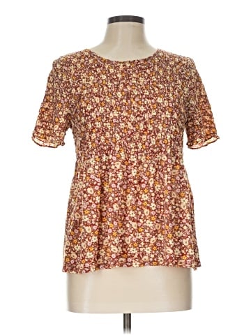 Style&Co Short Sleeve Blouse (view 1)