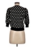 Zara 100% Polymide Polka Dots Black Pullover Sweater Size M - photo 2