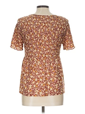 Style&Co Short Sleeve Blouse (view 2)