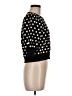 Zara 100% Polymide Polka Dots Black Pullover Sweater Size M - photo 4