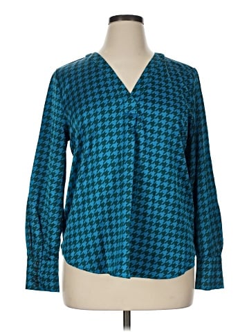Ann Taylor Long Sleeve Blouse (view 1)