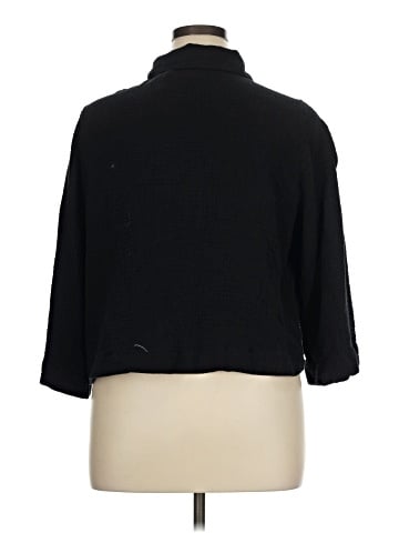 Isaac Mizrahi LIVE! 3/4 Sleeve Button-Down Shirt (view 2)