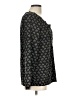 Relativity Black Long Sleeve Blouse Size L - photo 4