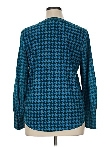 Ann Taylor Long Sleeve Blouse (view 2)