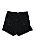 rue21 Black Denim Shorts Size 10 - photo 1