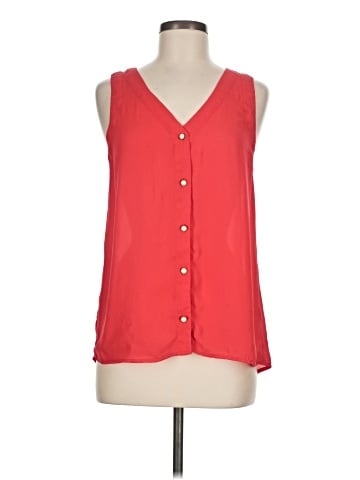 Blue Rain Sleeveless Blouse (view 1)