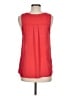 Blue Rain 100% Polyester Red Sleeveless Blouse Size M - photo 2