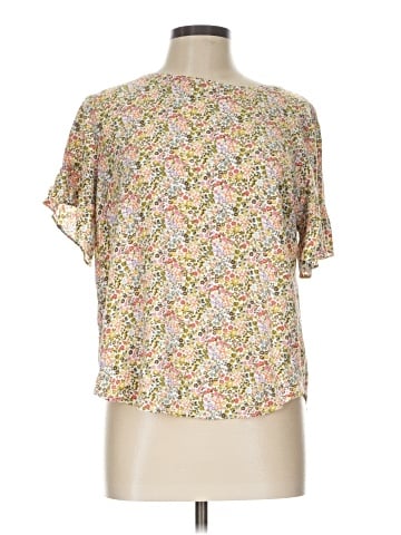 Ann Taylor LOFT Short Sleeve Blouse (view 1)