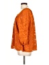 LC Lauren Conrad 100% Polyester Orange Long Sleeve Blouse Size L - photo 5