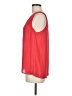 Blue Rain 100% Polyester Red Sleeveless Blouse Size M - photo 5