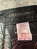 Vika Stars Black Denim Shorts Size 7 - photo 3