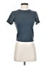 Athleta Blue Short Sleeve Turtleneck Size S - photo 1