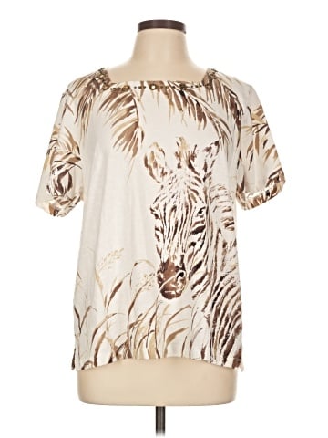 Alfred Dunner Short Sleeve Blouse (view 1)
