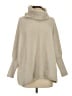 Jessica Simpson 100% Polyester Tan Turtleneck Sweater Size XS - photo 1