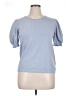 CeCe Blue Short Sleeve Top Size XL - photo 1