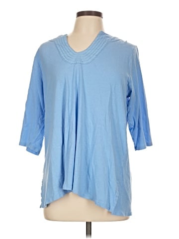 Purejill 3/4 Sleeve Top (view 1)