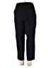 Lane Bryant Solid Black Casual Pants Size 20R - photo 2